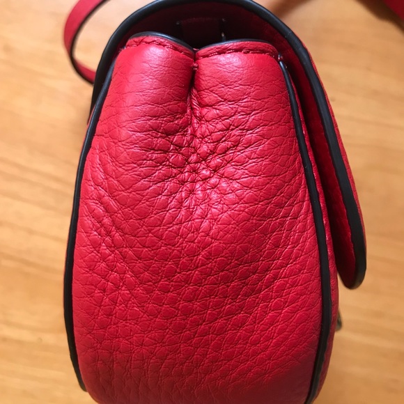 J. Crew Red Mini Rider Bag - Picture 8 of 8